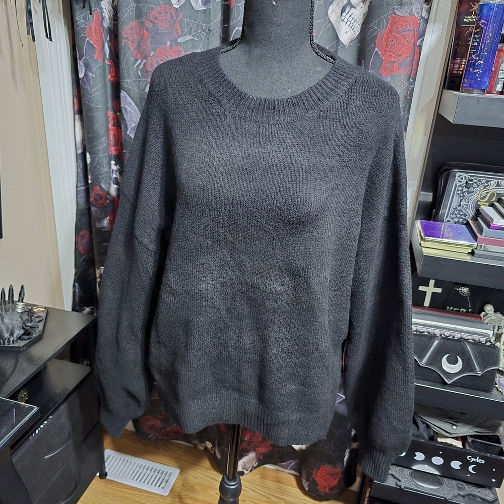 Classic Black Women's Sweater